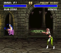 Mortal Kombat 3 sur Nintendo Super Nes